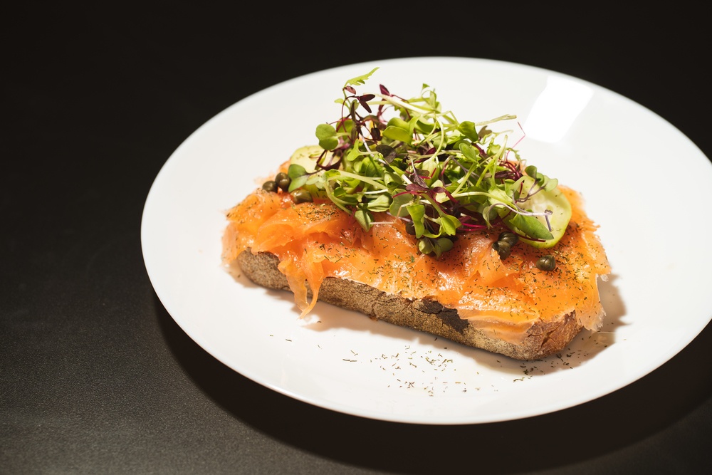 salmon toast | Madame Bonte Cafe